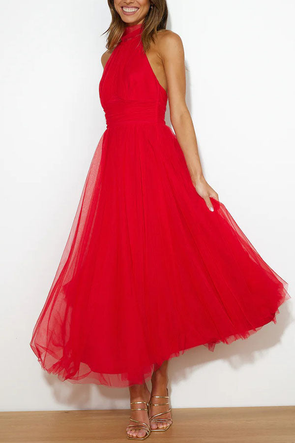 Dolce Vestido con falda de tull