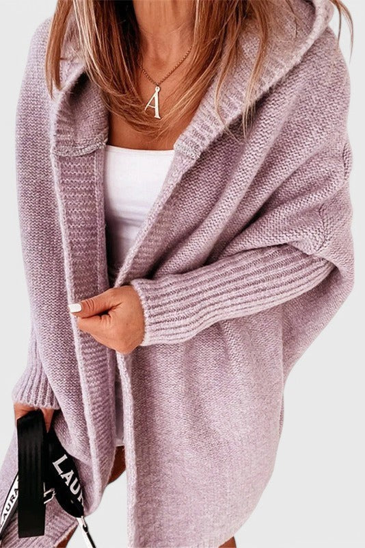 Lovisa Cárdigan de Punto con Capucha Oversized