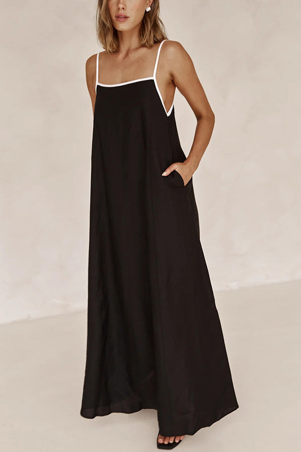 Aura  Vestido con tirantes