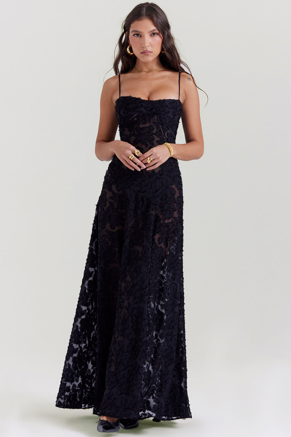 Amara  Vestido de espalda abierta