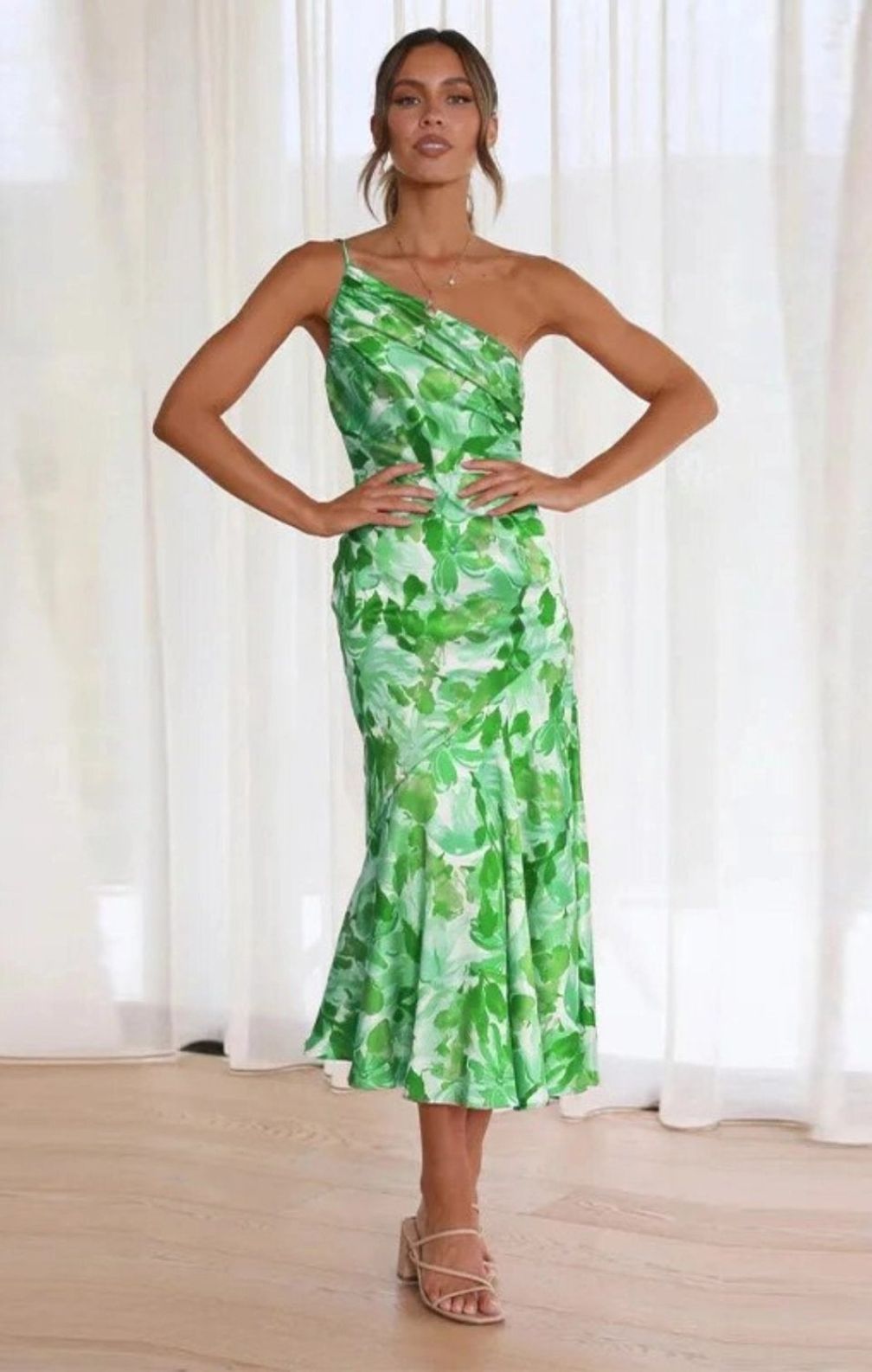 Triana Vestido estampado