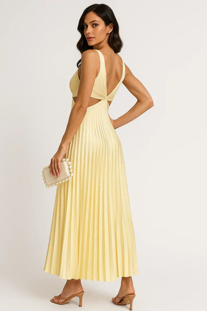 Vestido Elegante Belleza Plisado