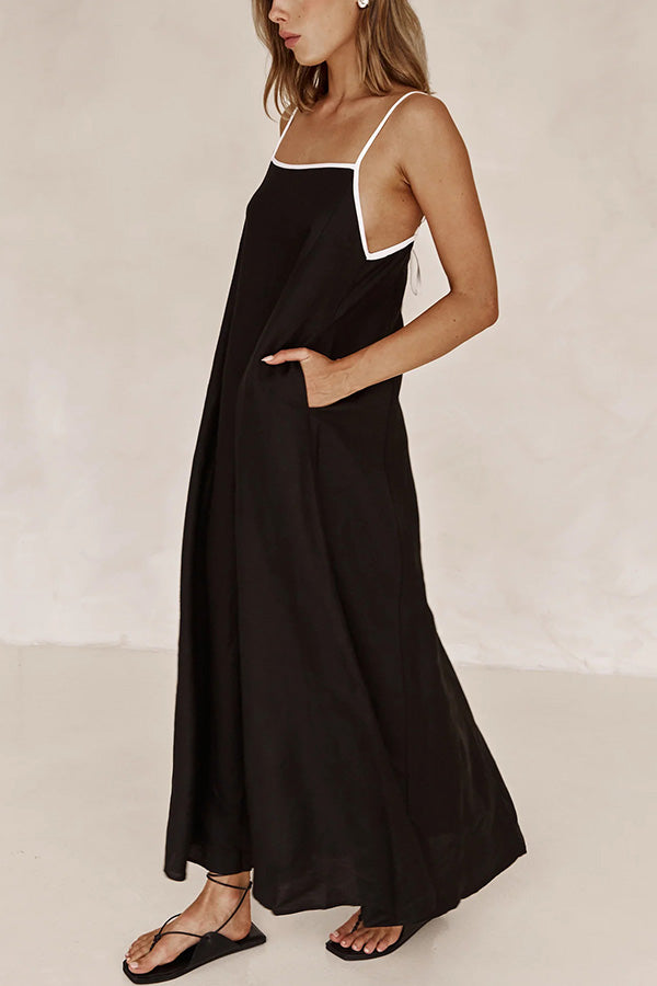 Aura  Vestido con tirantes
