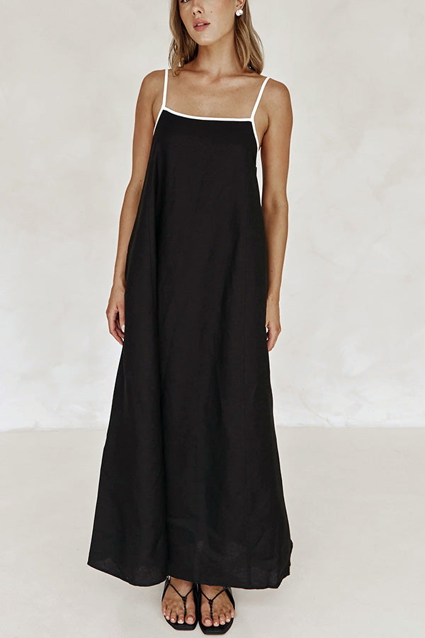 Aura  Vestido con tirantes