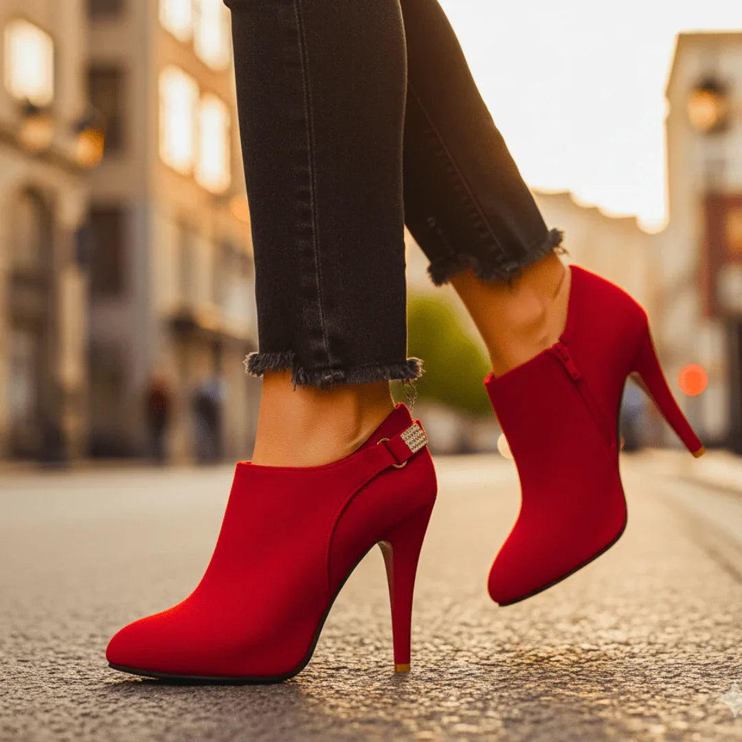 Botas de Terciopelo Aurora Bell
