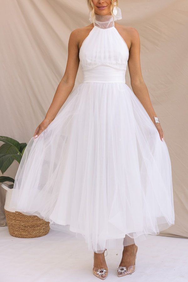 Dolce Vestido con falda de tull