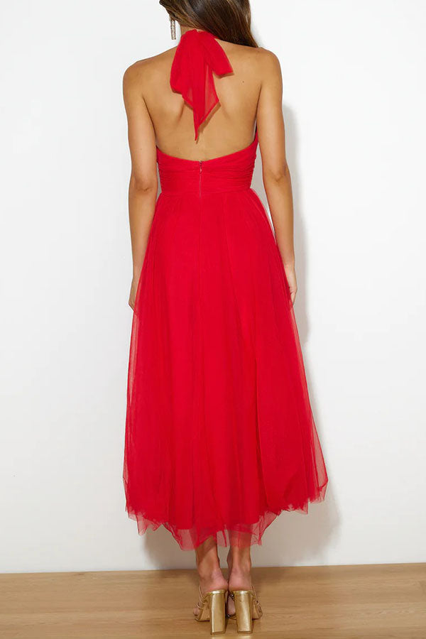 Dolce Vestido con falda de tull