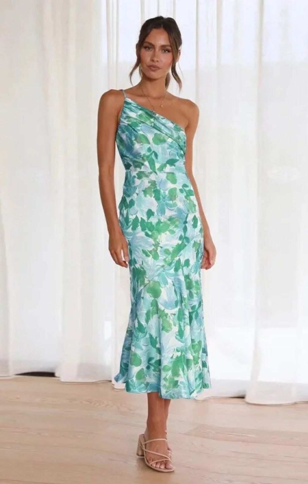 Triana Vestido estampado