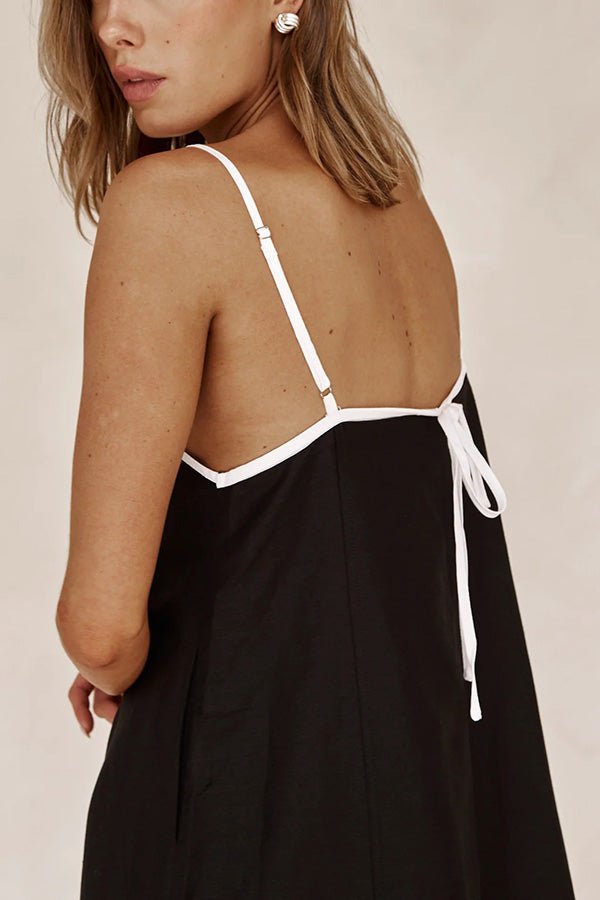 Aura  Vestido con tirantes