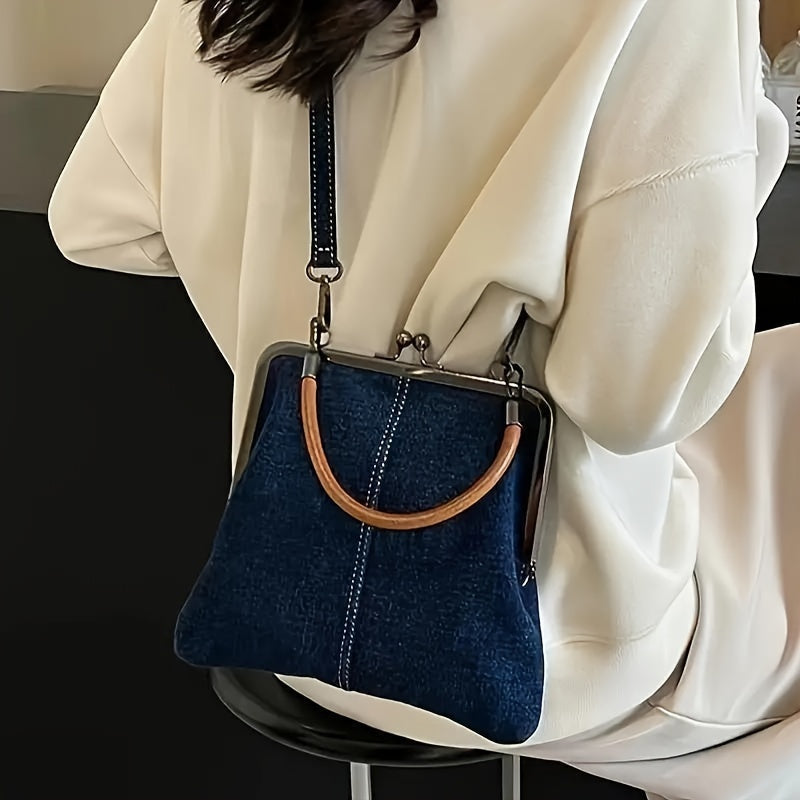 Bolso bandolera denim