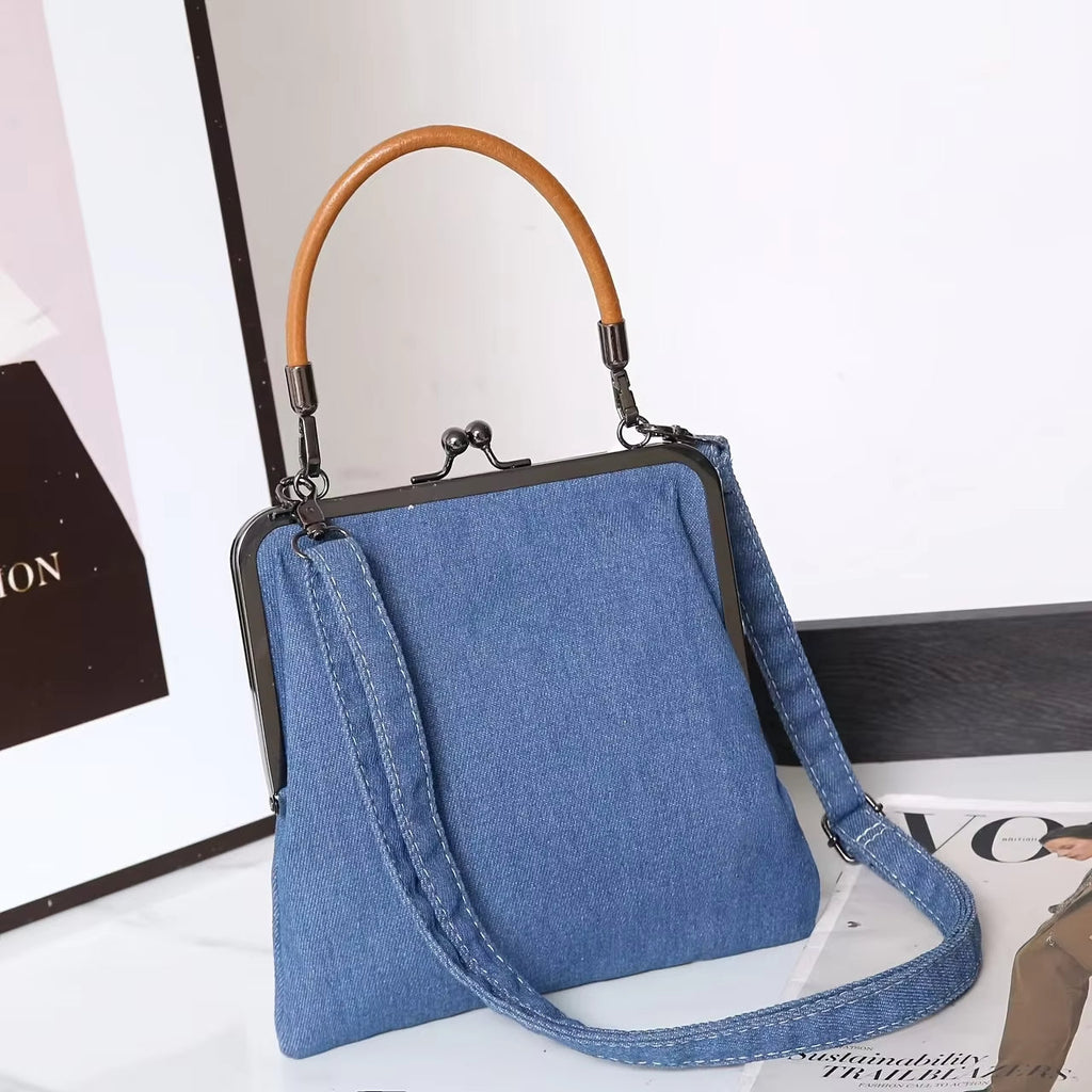 Bolso bandolera denim