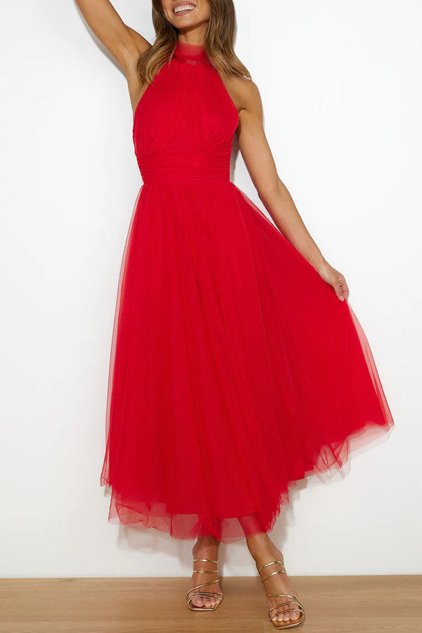 Dolce Vestido con falda de tull