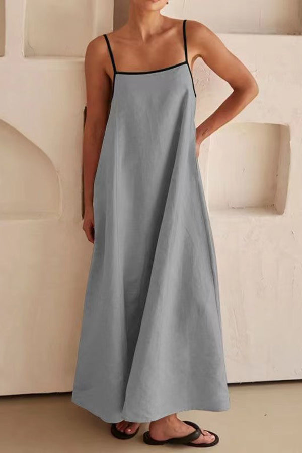Aura  Vestido con tirantes