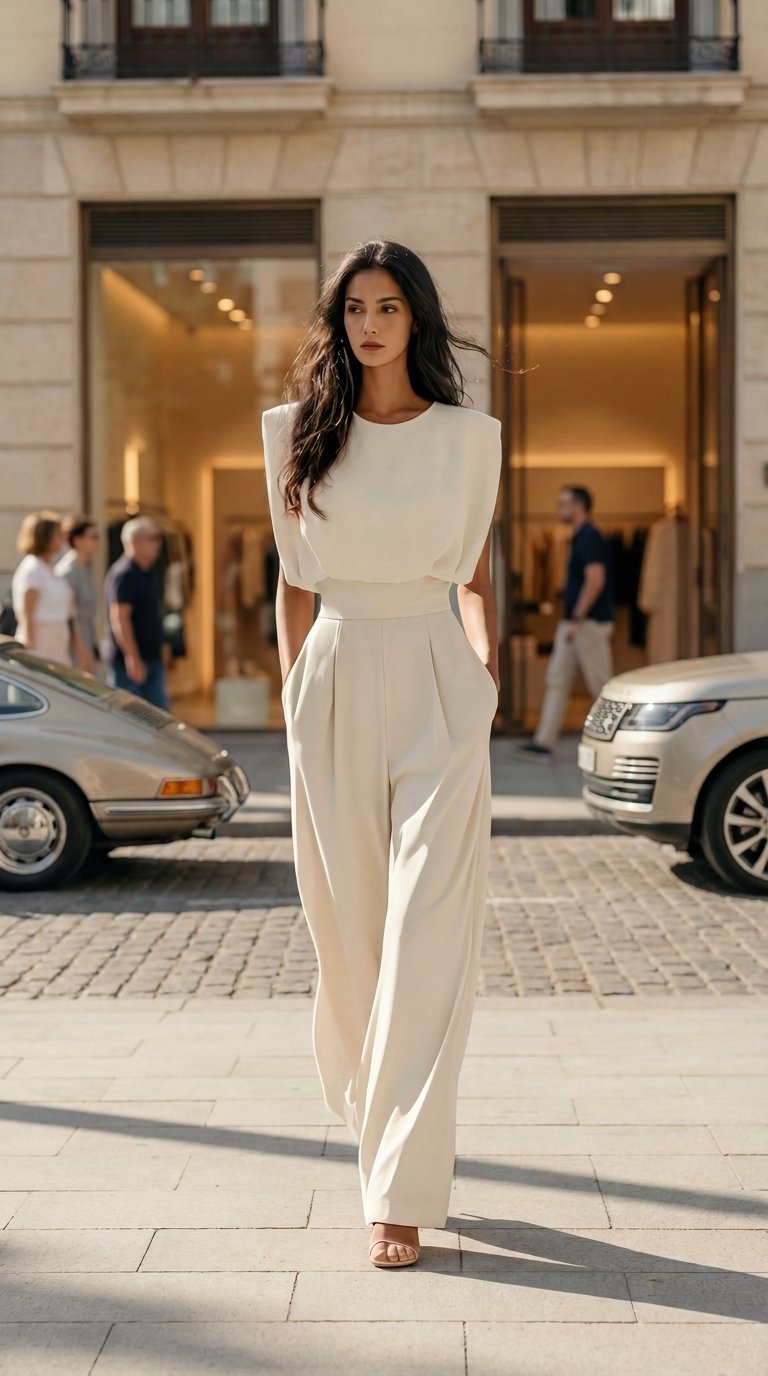 Loren™ Mono con cintura definida