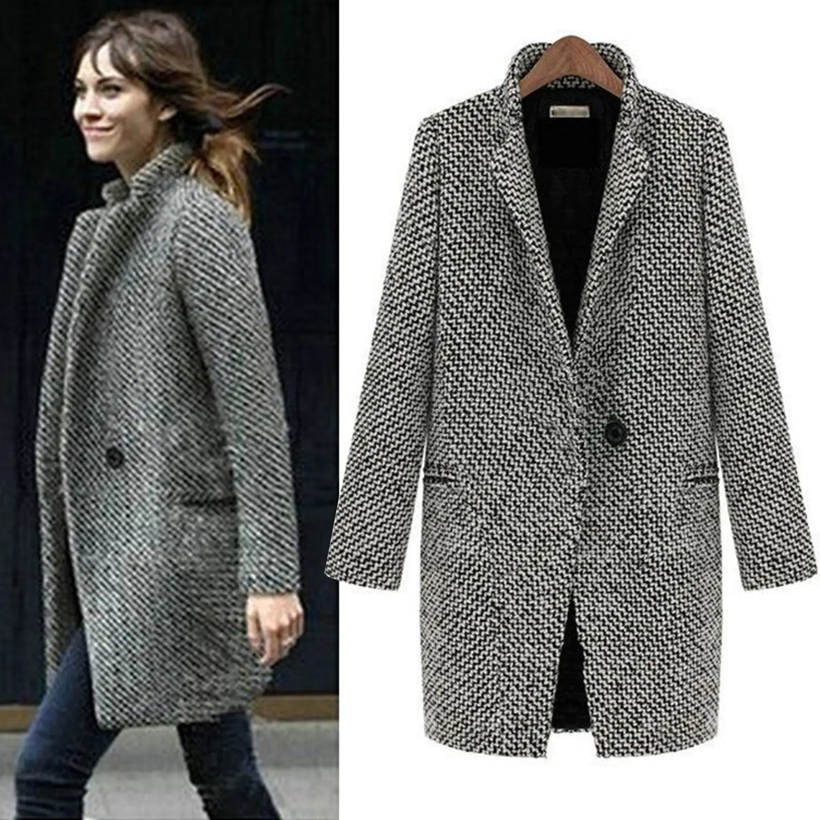 Audrey | Abrigo Midi Largo