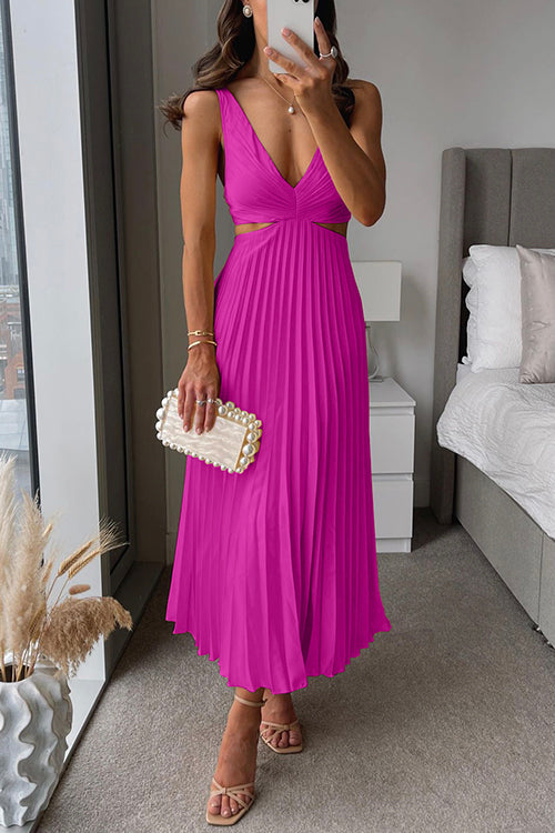Vestido Elegante Belleza Plisado