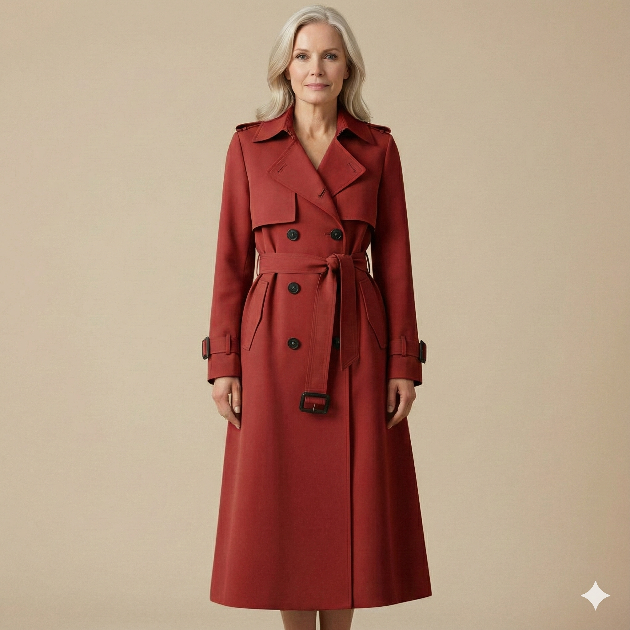 Bianca | Abrigo Trench Atemporal