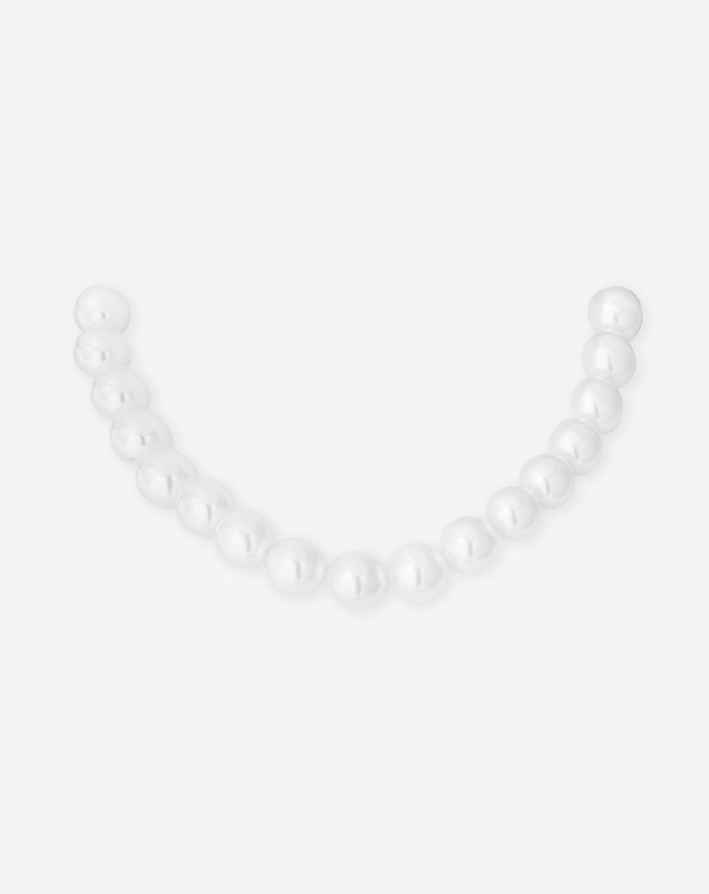 Collar de perlas gruesas