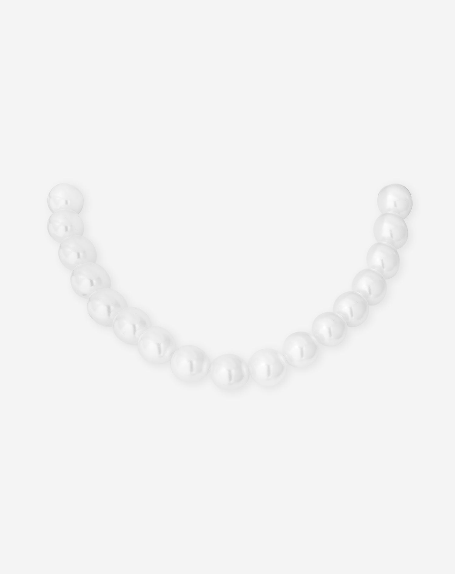 Collar de perlas gruesas