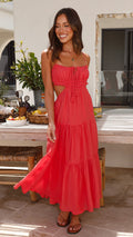 Ada Vestido Midi de tirantes