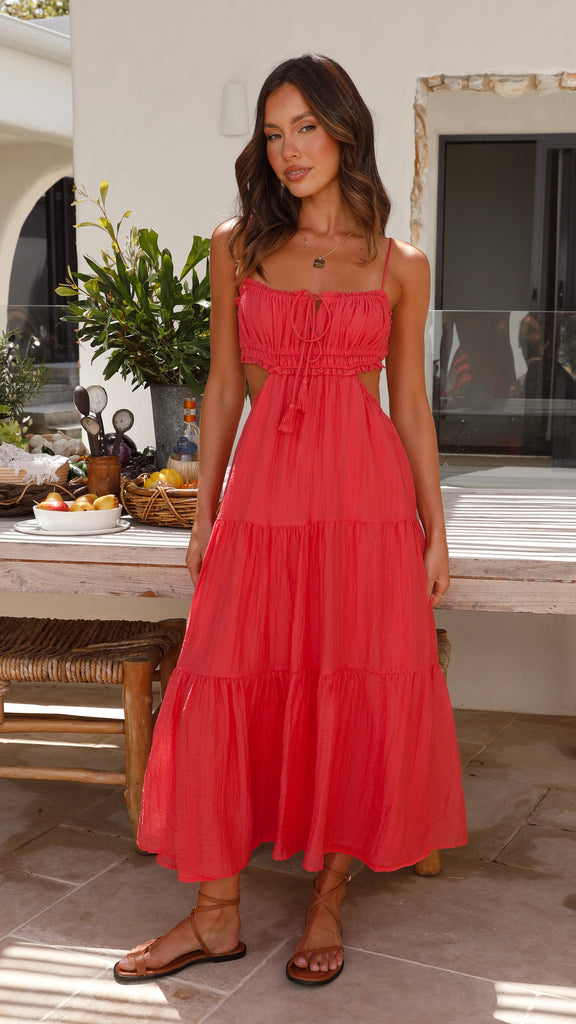 Ada Vestido Midi de tirantes
