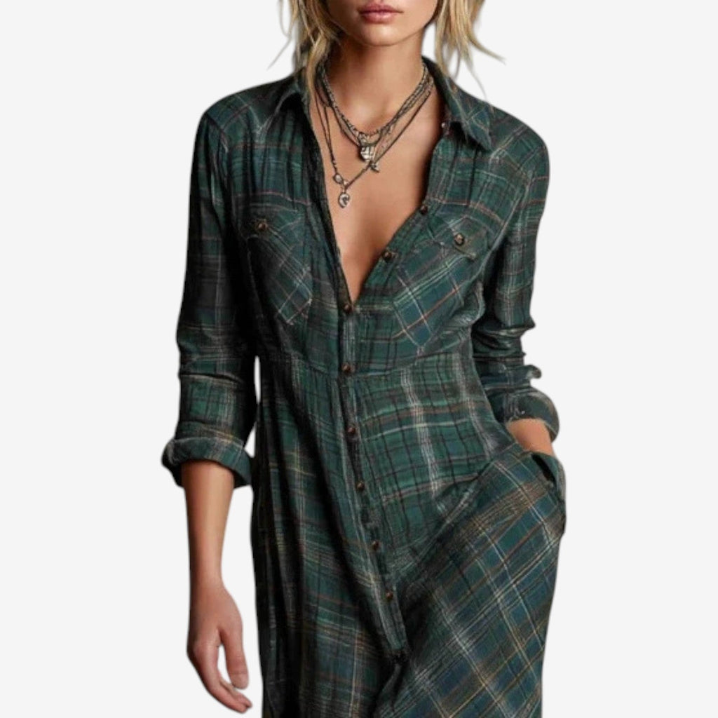 Amelia Elegante Vestido Maxi