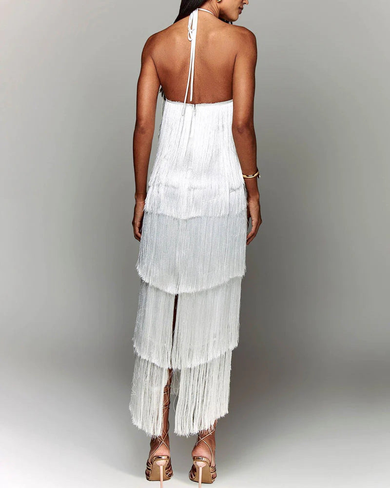 Edén Vestido con borlas