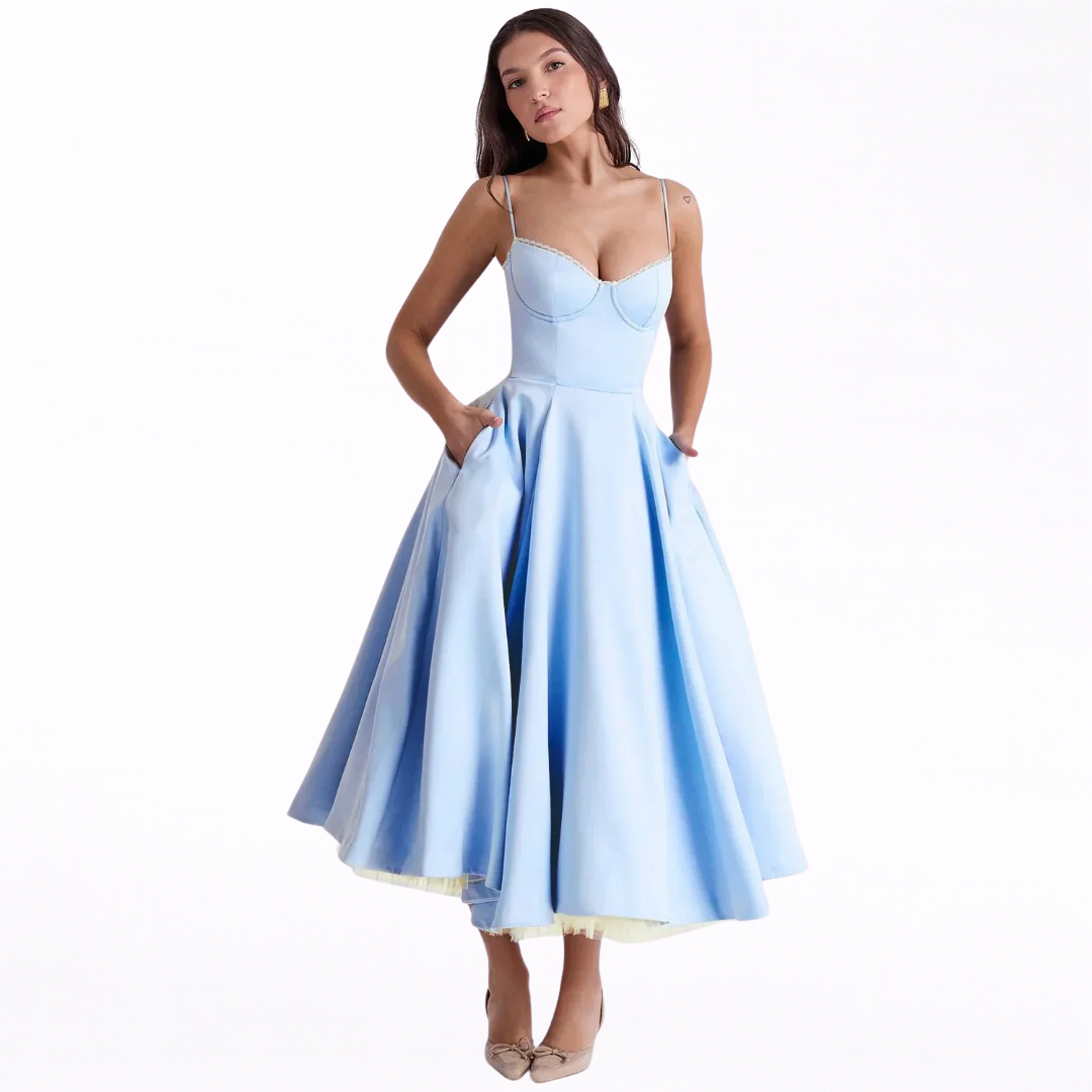 Arielle Vestido Midi Elegante