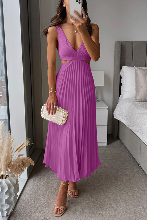 Vestido Elegante Belleza Plisado