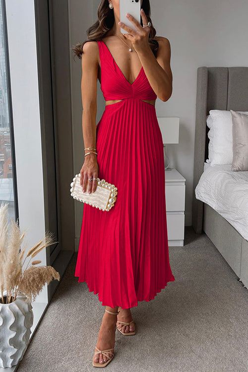 Vestido Elegante Belleza Plisado