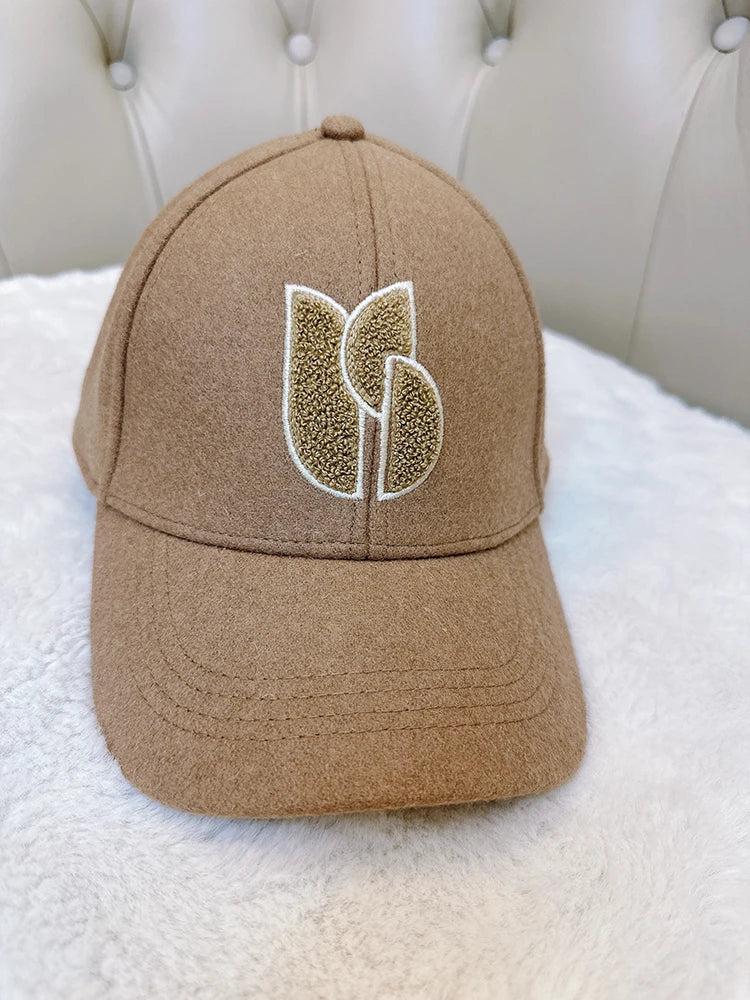 Gorra unisex de algodón con estampado de leopardo
