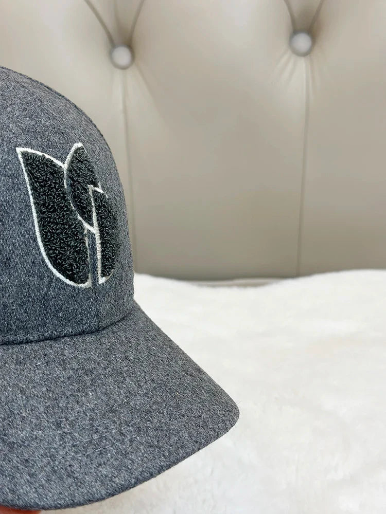 Gorra unisex de algodón con estampado de leopardo