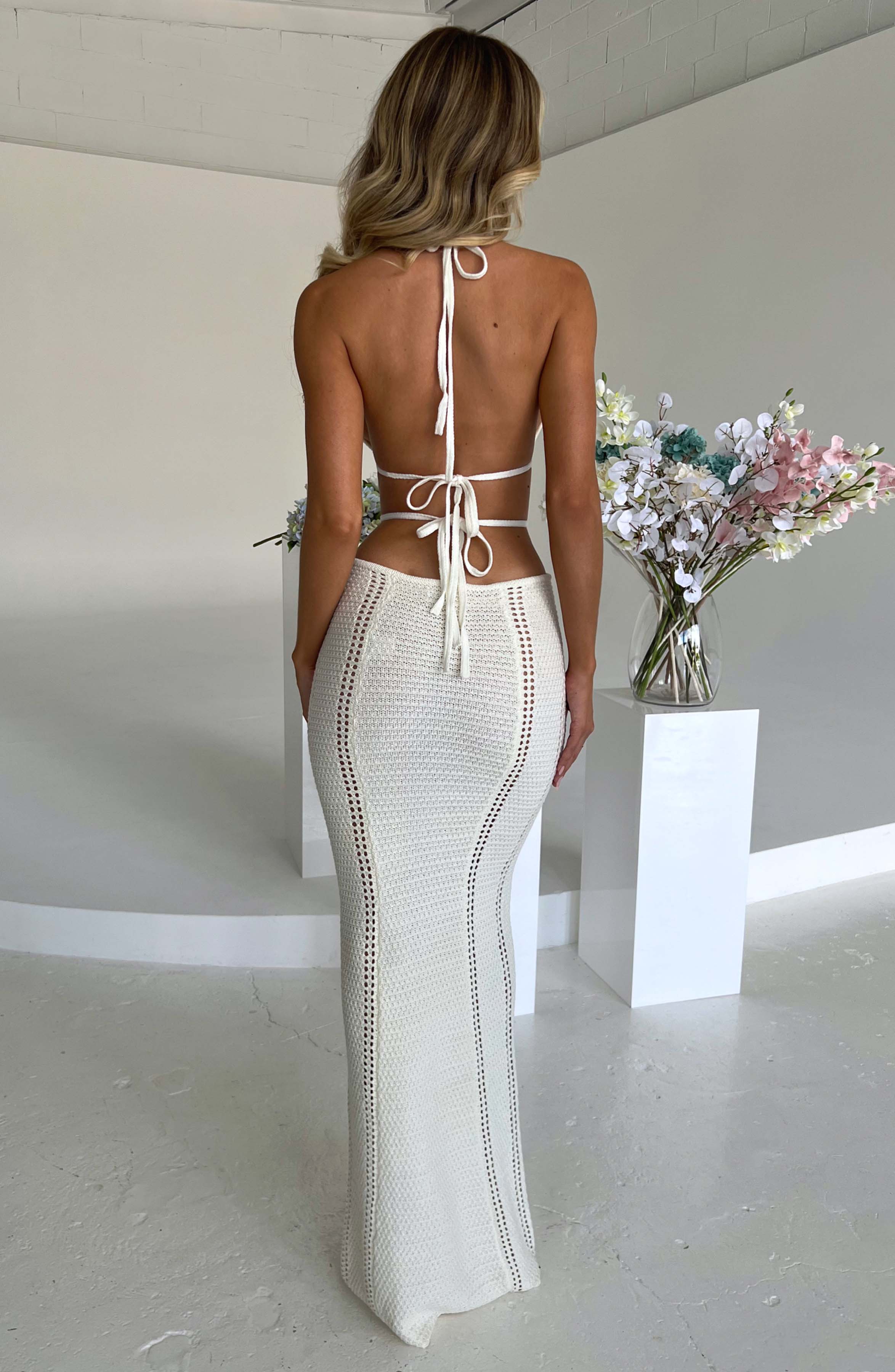 Maya Vestido de crochet