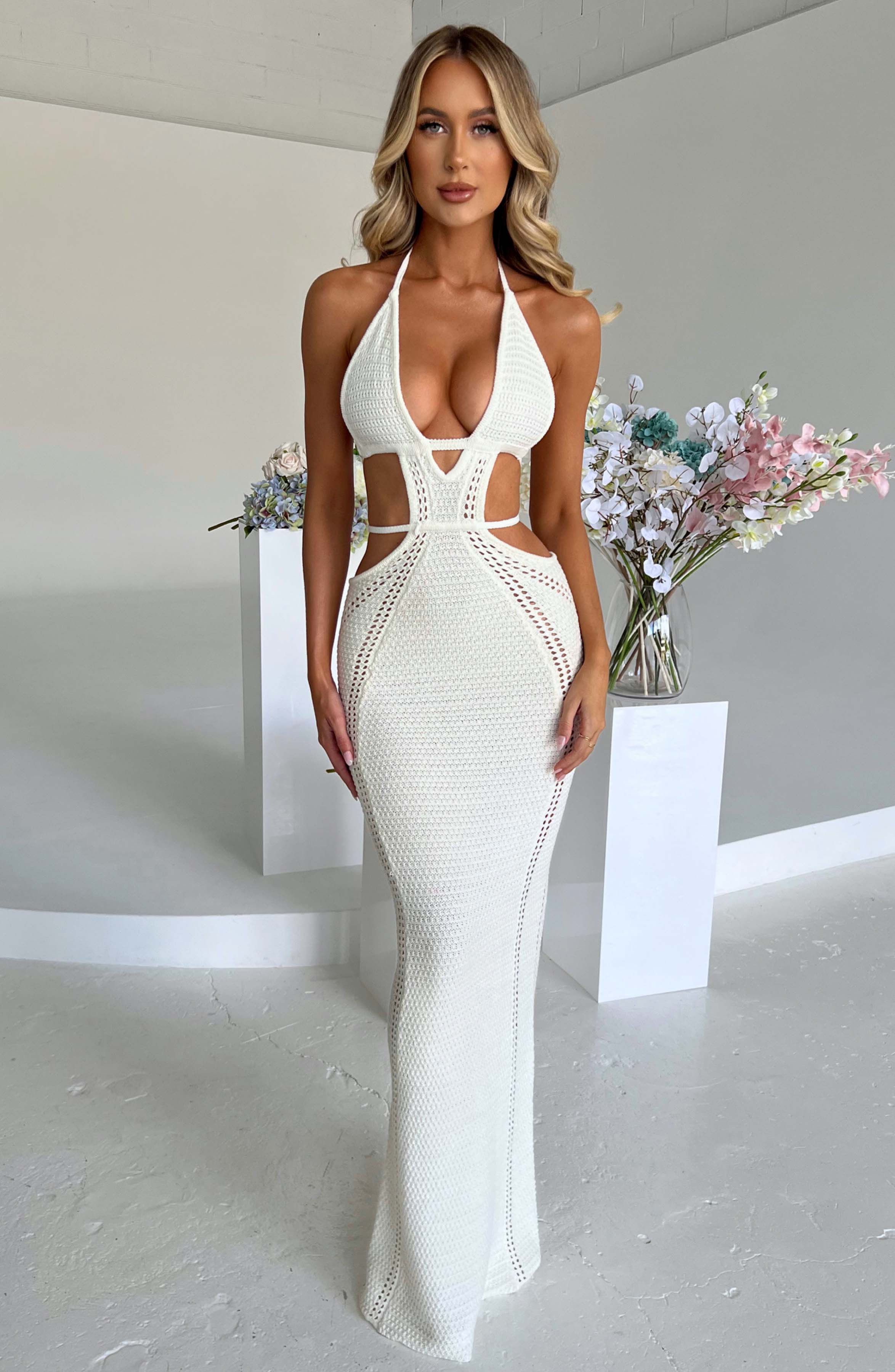Maya Vestido de crochet