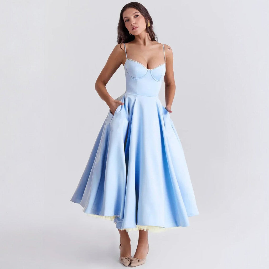 Arielle Vestido Midi Elegante