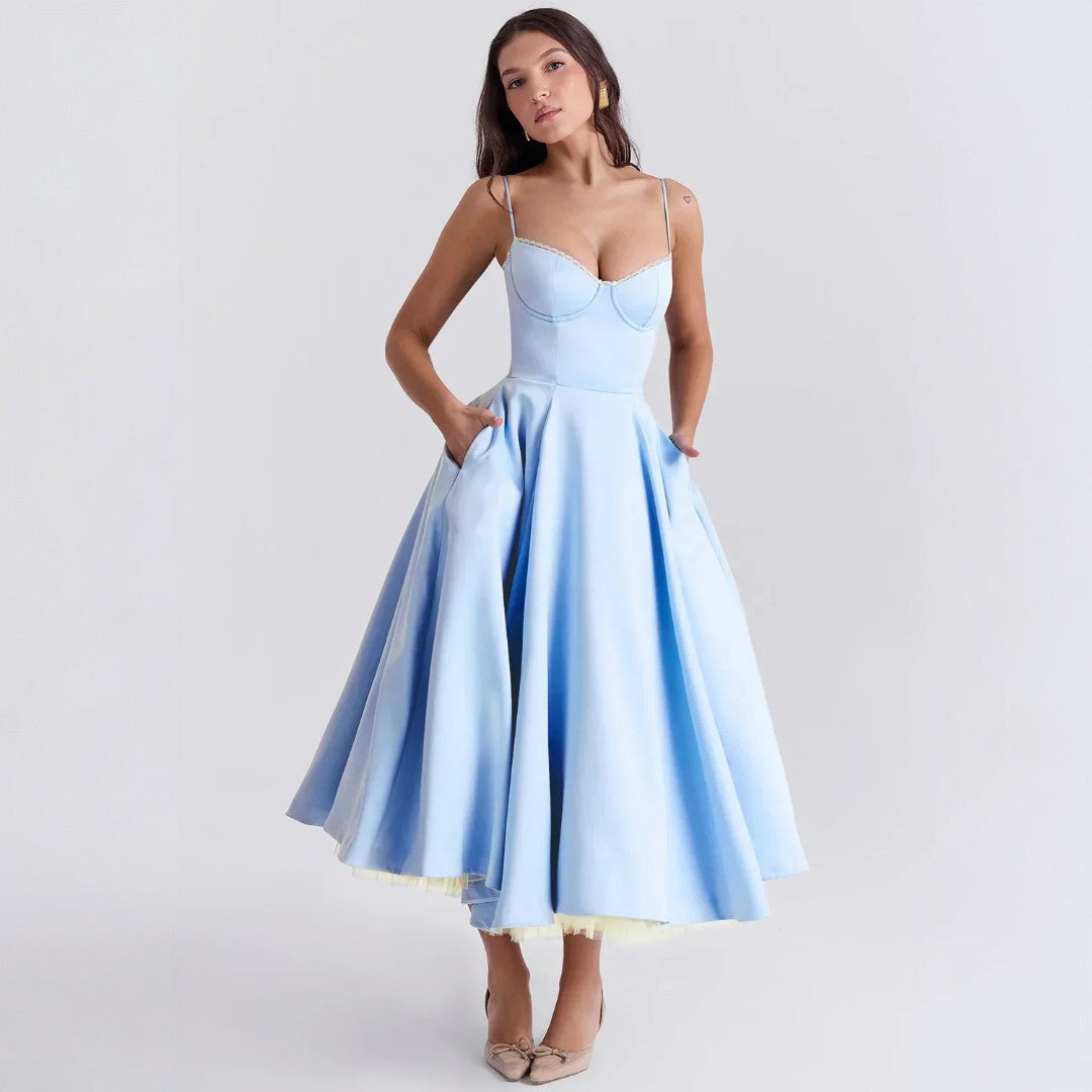 Arielle Vestido Midi Elegante