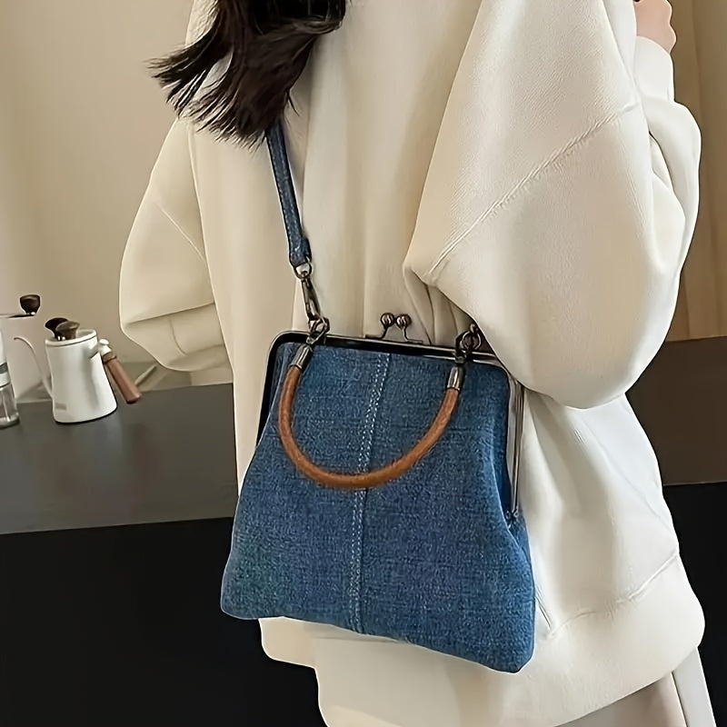 Bolso bandolera denim