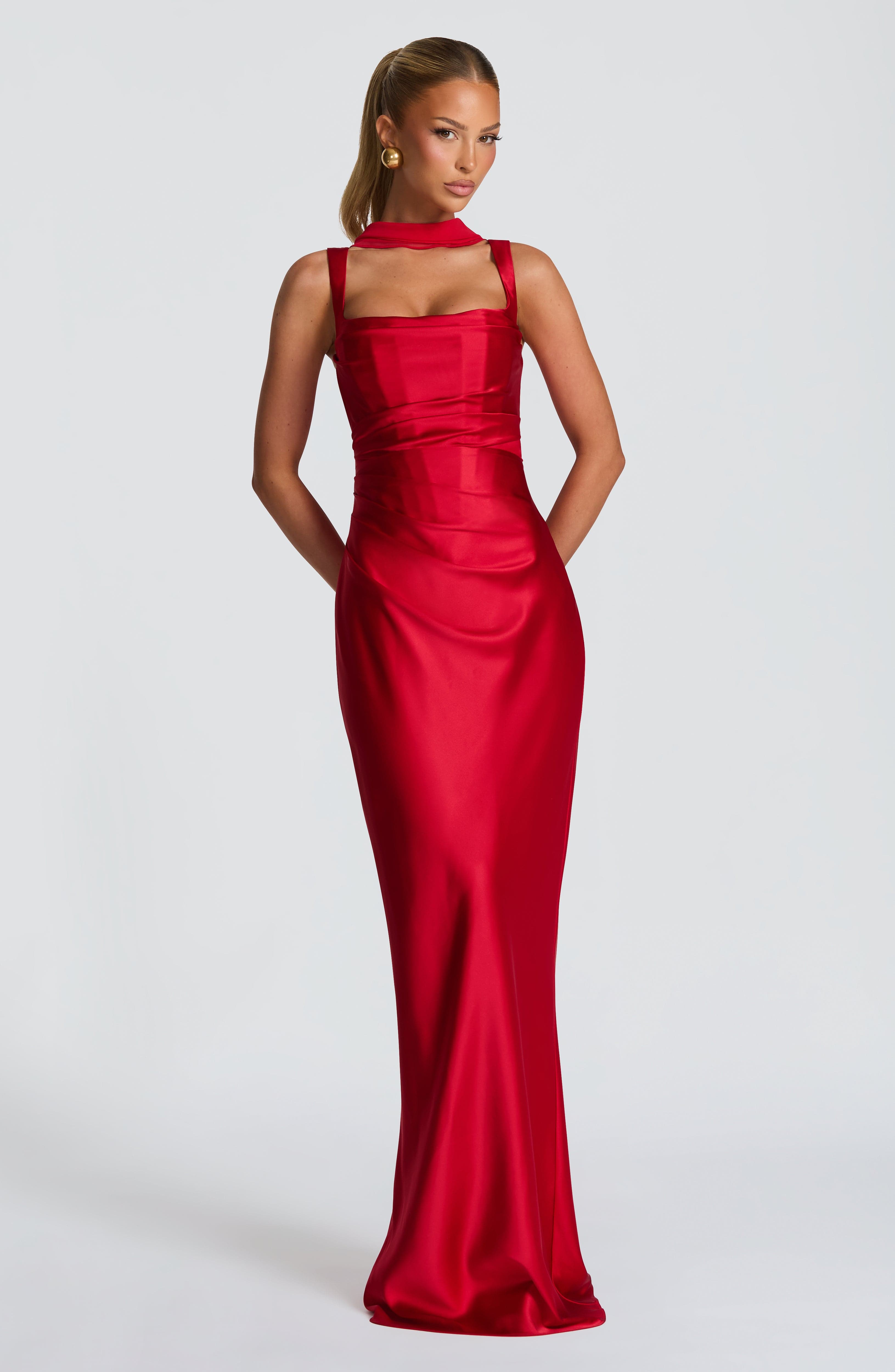Vestido Calanthe Rojo