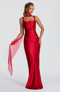 Vestido Calanthe Rojo