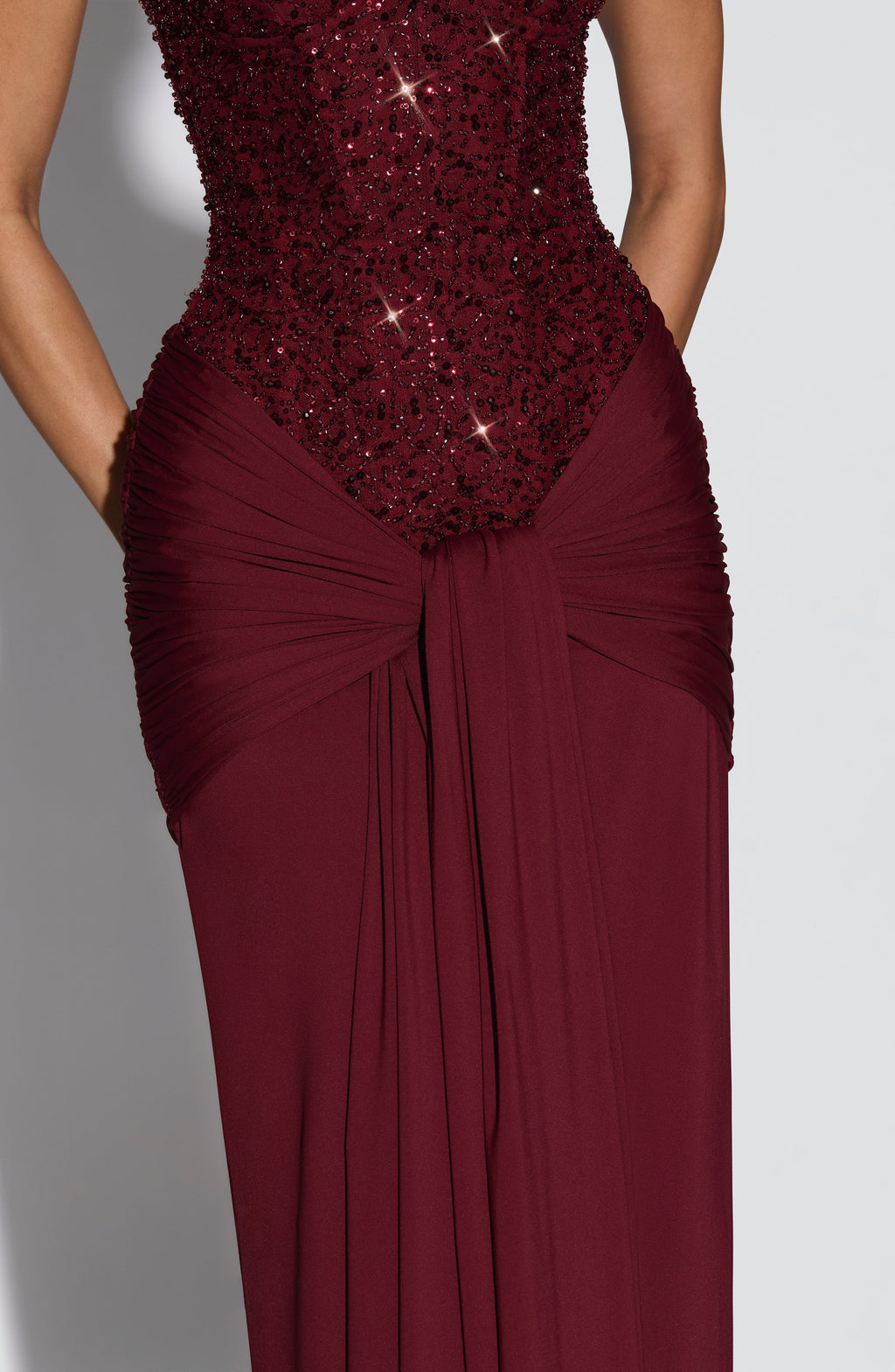 Vestido Carina-Burdeos