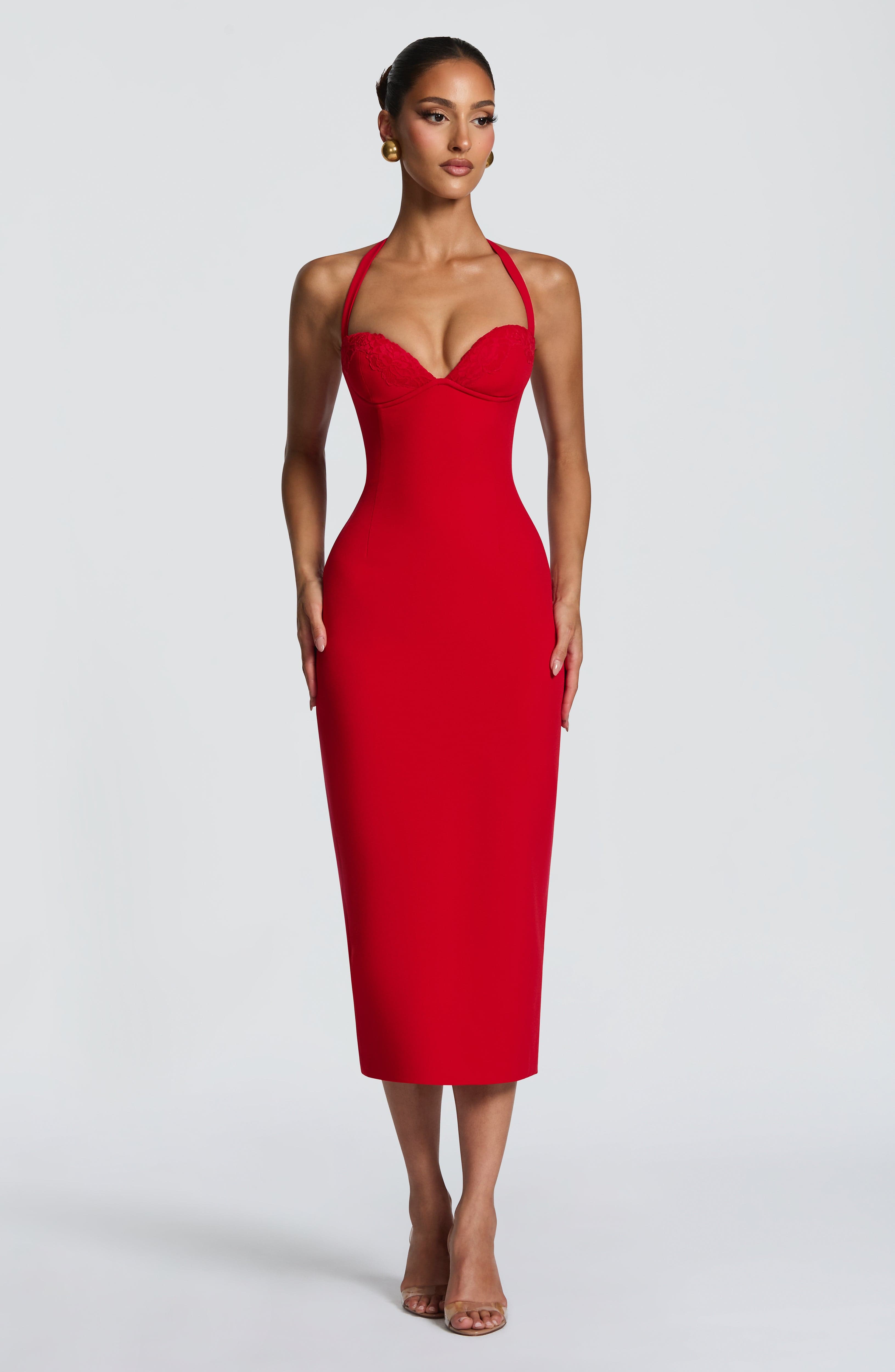 Vestido Cassia Rojo