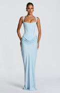 Vestido Nefertiti Azul Claro