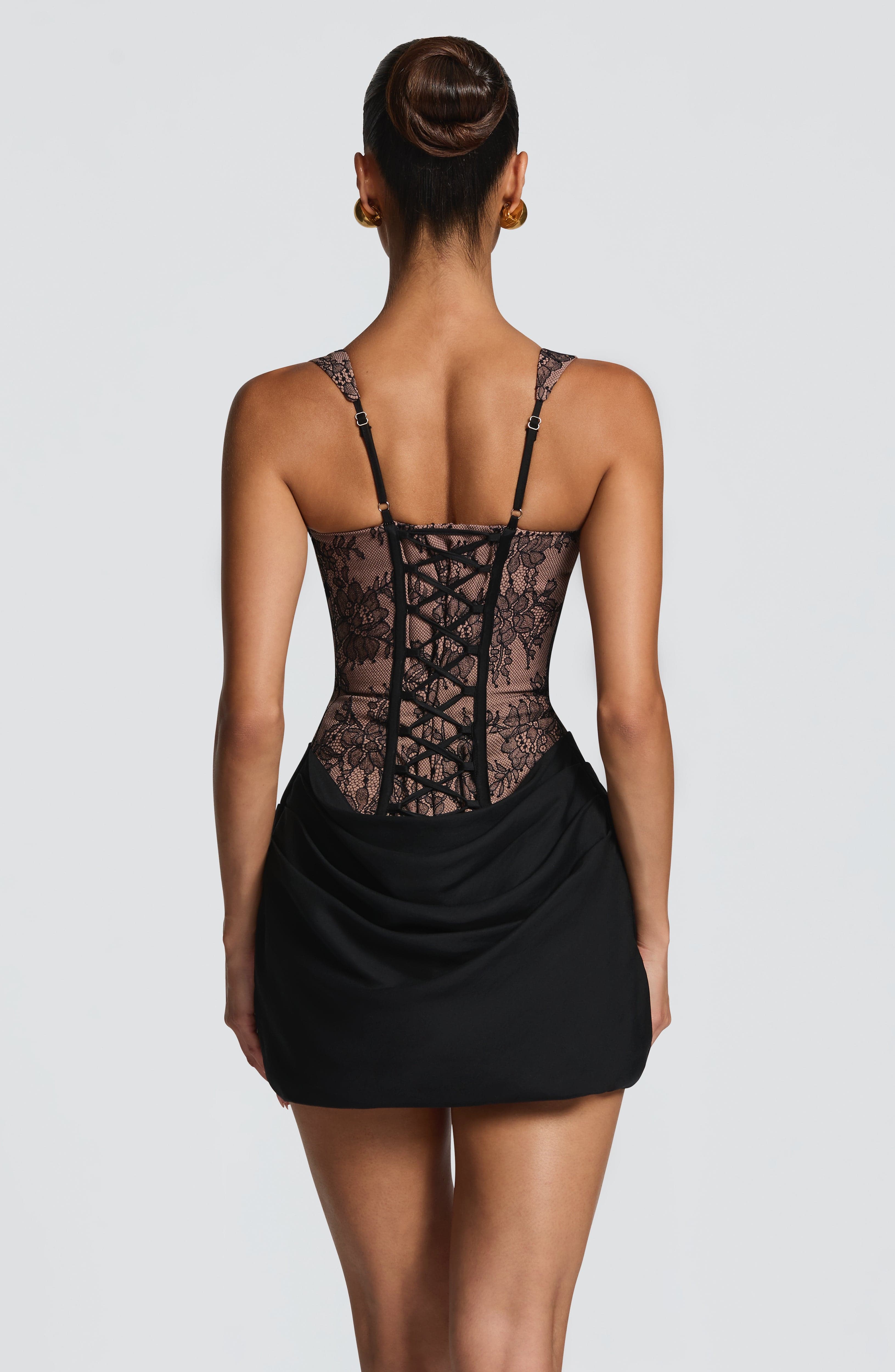 Vestido Cornelia Encaje Negro