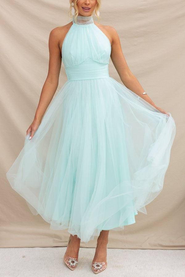Dolce Vestido con falda de tull