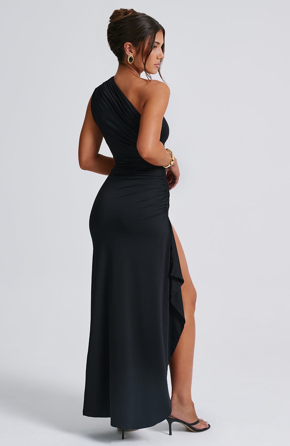 Génova Vestido largo de satén