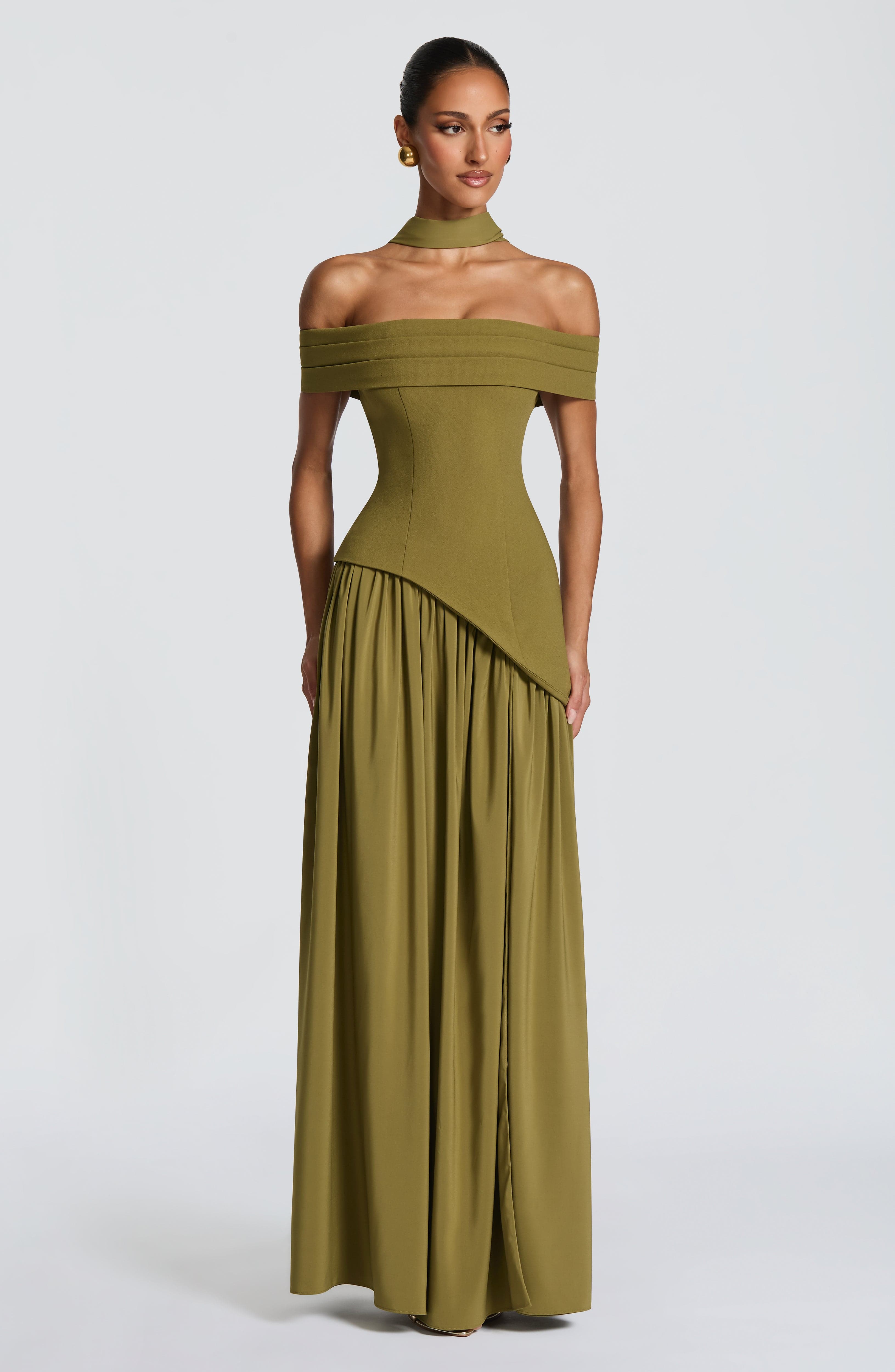 Vestido Delilah-Oliva