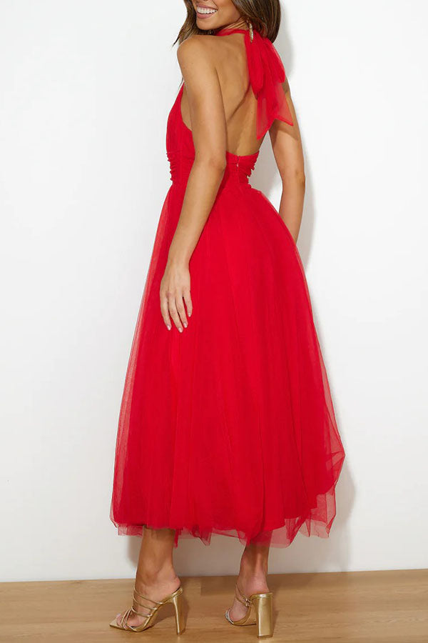 Dolce Vestido con falda de tull