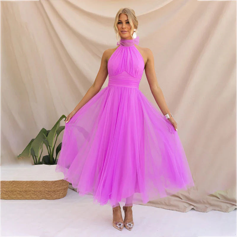 Dolce Vestido con falda de tull