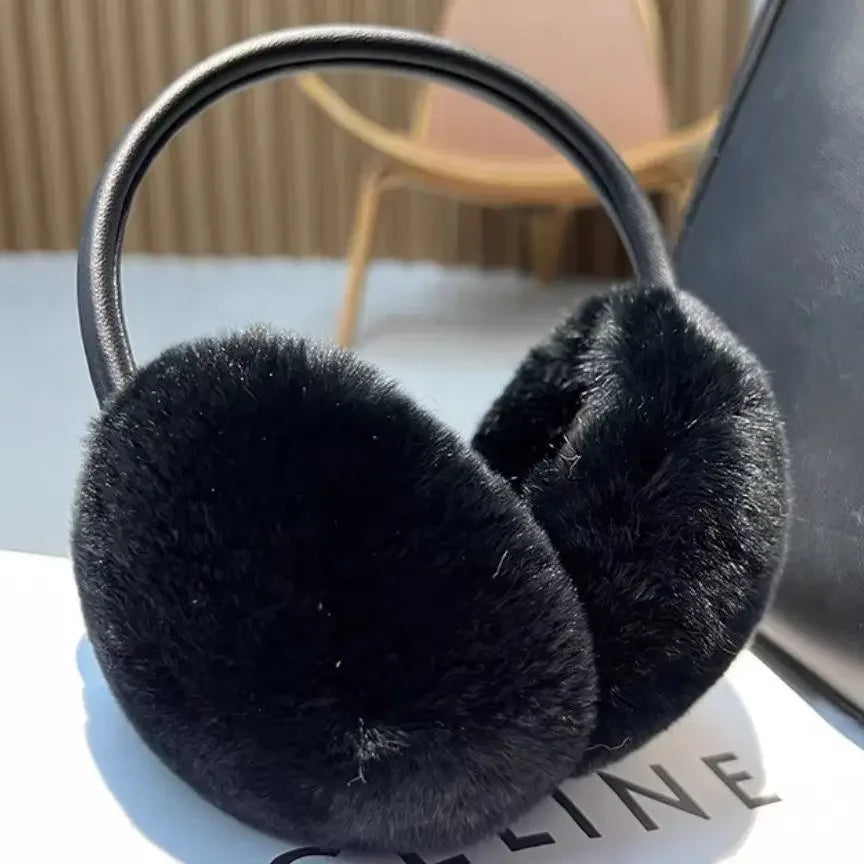 Orejeras de piel sintética