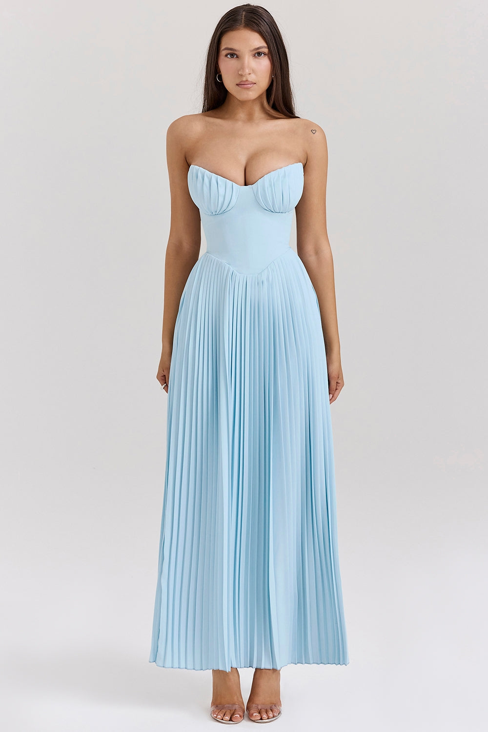 Mare Vestido largo con corsé